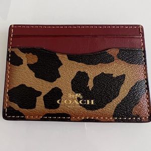 Coach card holder